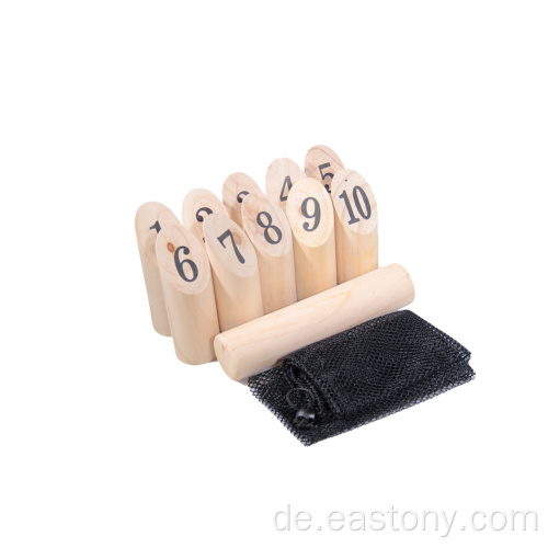 Gartenspiel Kubb Hofspiel Kubb Spielset